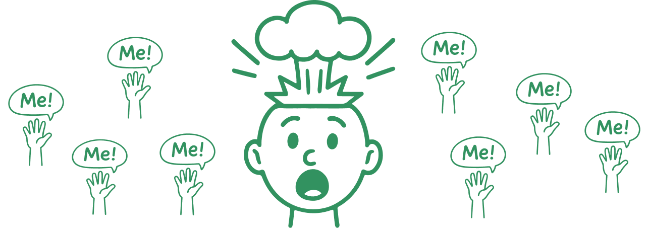 Overwhelmed by questions